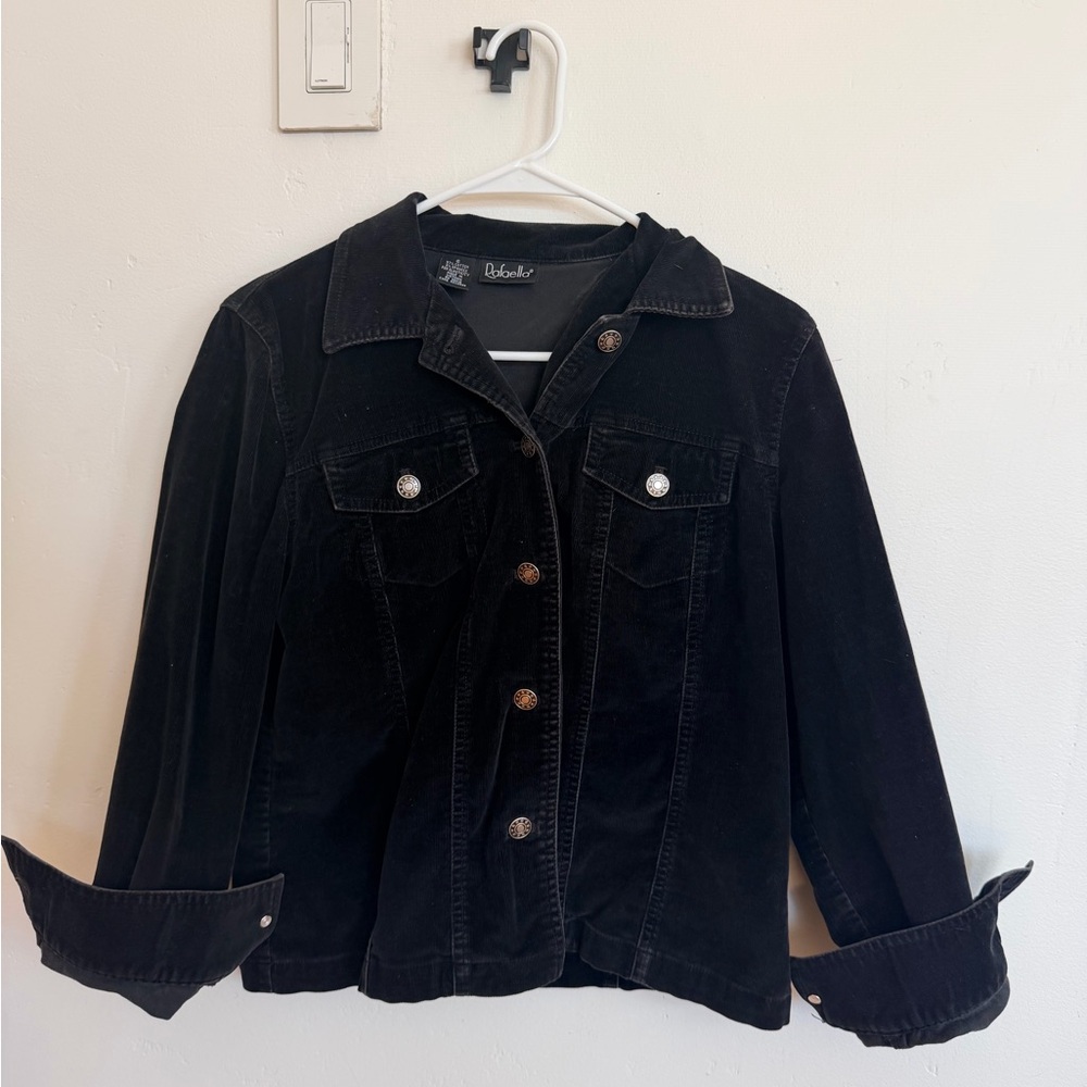 Black corduroy jacket